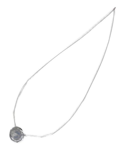 SIRISIRI（シリシリ）SIRISIRI (シリシリ) Oval necklace/SIRISIRIネックレス ホワイトの古着・服飾アイテム