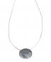 SIRISIRI（シリシリ）の古着「Oval necklace/SIRISIRIネックレス」｜ホワイト