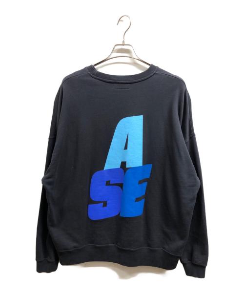 WIND AND SEA（ウィンダンシー）WIND AND SEA (ウィンダンシー) プリントスウェット ネイビー サイズ:Lの古着・服飾アイテム