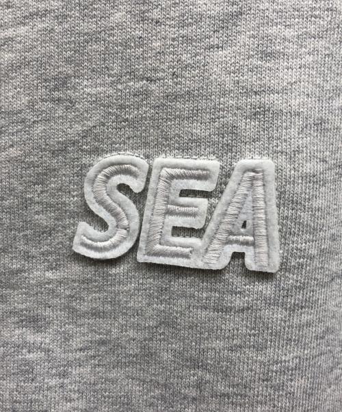 WIND AND SEA（ウィンダンシー）WIND AND SEA (ウィンダンシー) コージー スビン コットン テリー スウェット グレー サイズ:Lの古着・服飾アイテム