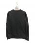 Supreme (シュプリーム) カットアウト ロゴ クルーネック スウェット ブラック サイズ:M：18000円