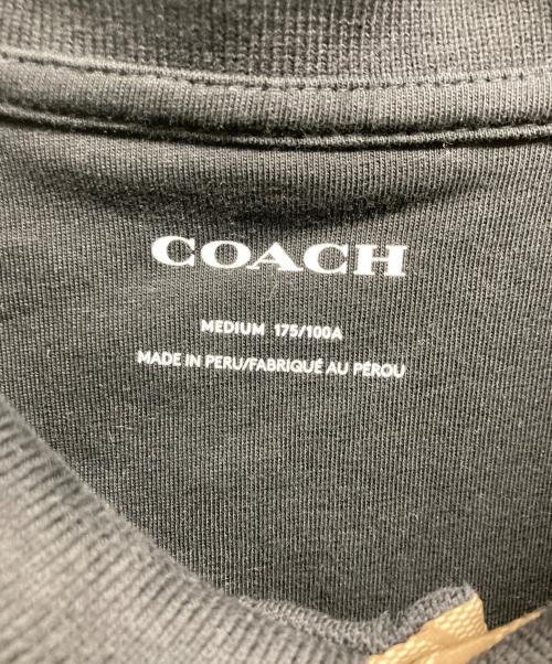 COACH（コーチ）COACH (コーチ) ウィズ シグネチャー ディテール ブラック サイズ:Mの古着・服飾アイテム