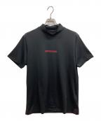 BRIEFINGブリーフィング）の古着「ツアードハイネックTシャツ」｜ブラック