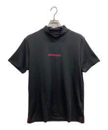 BRIEFING（ブリーフィング）の古着「ツアードハイネックTシャツ」｜ブラック