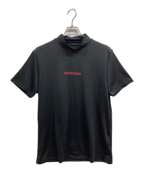 BRIEFING（ブリーフィング）BRIEFING (ブリーフィング) ツアードハイネックTシャツ ブラック サイズ:Lの古着・服飾アイテム