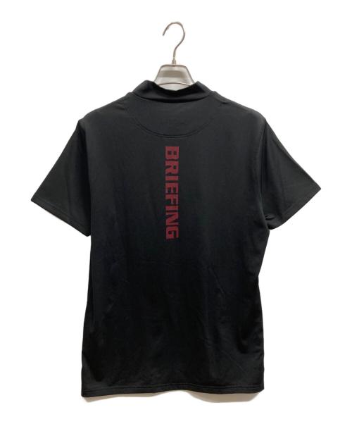 BRIEFING（ブリーフィング）BRIEFING (ブリーフィング) ツアードハイネックTシャツ ブラック サイズ:Lの古着・服飾アイテム