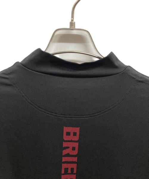 BRIEFING（ブリーフィング）BRIEFING (ブリーフィング) ツアードハイネックTシャツ ブラック サイズ:Lの古着・服飾アイテム
