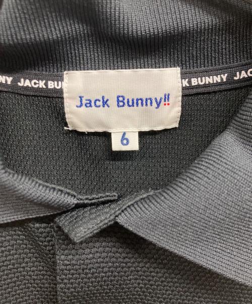 JACK BUNNY（ジャックバニー）JACK BUNNY (ジャックバニー) ポロシャツ ブラック サイズ:6の古着・服飾アイテム