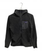 Patagoniaパタゴニア）の古着「R1エア・フルジップ・フーディ/Patagoniaジャケット」｜ブラック