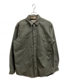 L.L.Bean（エルエルビーン）の古着「裏チェックダックハーフコート/L.L.Beanジャケット」｜グリーン