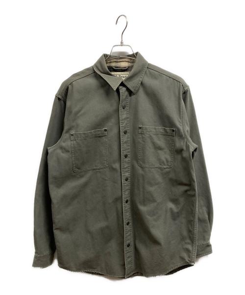 L.L.Bean（エルエルビーン）L.L.Bean (エルエルビーン) 裏チェックダックハーフコート/L.L.Beanジャケット グリーン サイズ:Mの古着・服飾アイテム