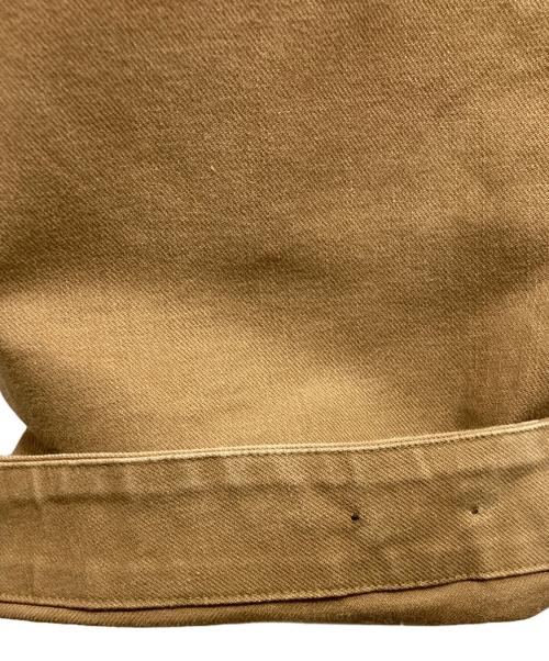 SALUE（サリュ）salue (サリュ) eggタックパンツ ブラウン サイズ:2の古着・服飾アイテム