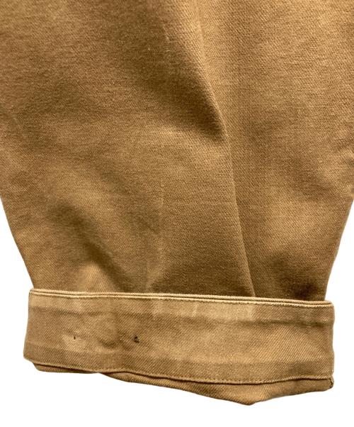 SALUE（サリュ）salue (サリュ) eggタックパンツ ブラウン サイズ:2の古着・服飾アイテム