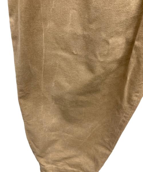 SALUE（サリュ）salue (サリュ) eggタックパンツ ブラウン サイズ:2の古着・服飾アイテム