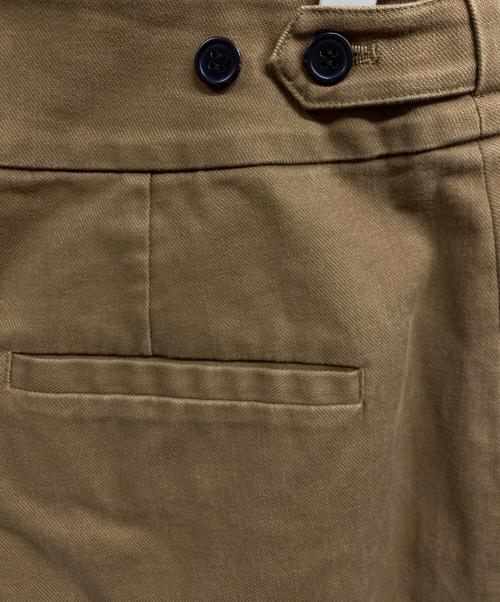 SALUE（サリュ）salue (サリュ) eggタックパンツ ブラウン サイズ:2の古着・服飾アイテム