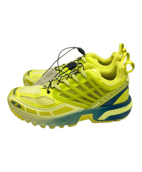 SALOMON（サロモン）SALOMON (サロモン) ACS PRO ローカットスニーカー/	SALOMONスニーカー イエロー サイズ:25.5の古着・服飾アイテム