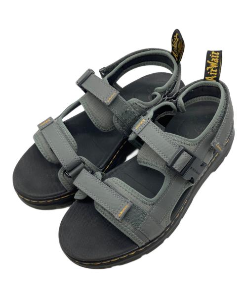 Dr.Martens（ドクターマーチン）Dr.Martens (ドクターマーチン) ストラップサンダル グレー サイズ:9の古着・服飾アイテム