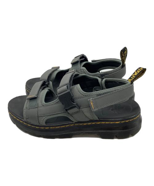 Dr.Martens（ドクターマーチン）Dr.Martens (ドクターマーチン) ストラップサンダル グレー サイズ:9の古着・服飾アイテム