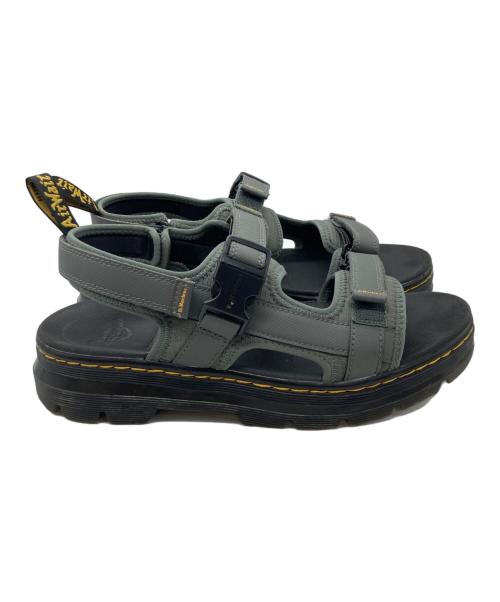 Dr.Martens（ドクターマーチン）Dr.Martens (ドクターマーチン) ストラップサンダル グレー サイズ:9の古着・服飾アイテム