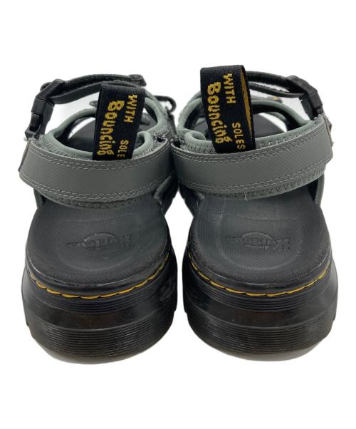 Dr.Martens（ドクターマーチン）Dr.Martens (ドクターマーチン) ストラップサンダル グレー サイズ:9の古着・服飾アイテム