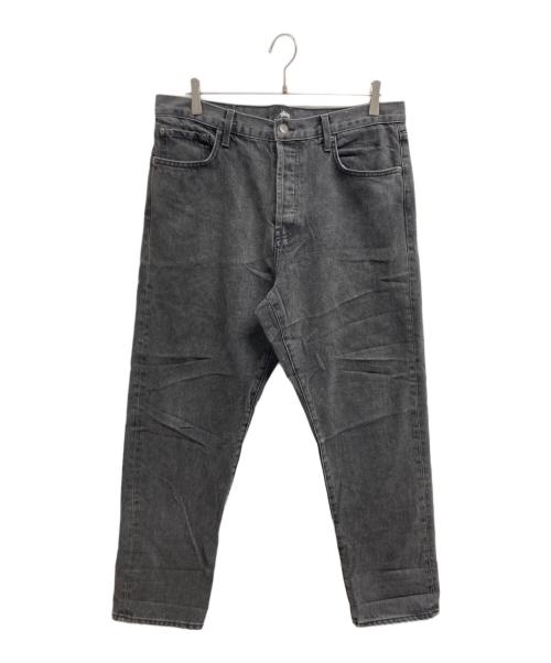 stussy（ステューシー）stussy (ステューシー) ブラックデニムパンツ グレー サイズ:32の古着・服飾アイテム