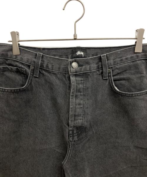 stussy（ステューシー）stussy (ステューシー) ブラックデニムパンツ グレー サイズ:32の古着・服飾アイテム