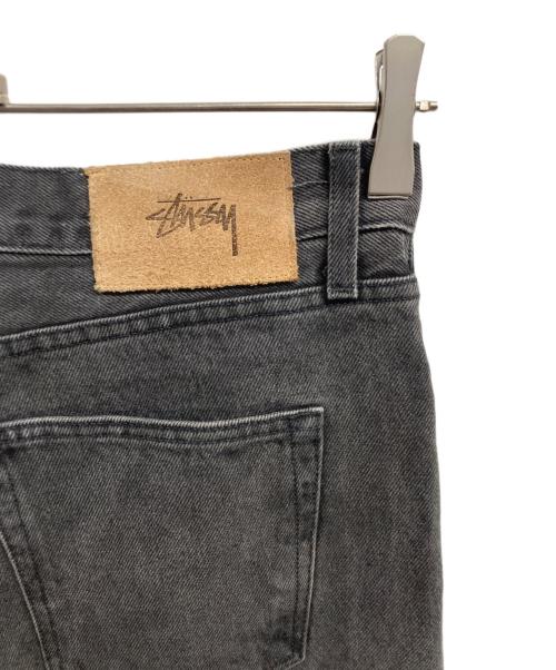 stussy（ステューシー）stussy (ステューシー) ブラックデニムパンツ グレー サイズ:32の古着・服飾アイテム