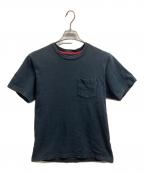 SUPREMEシュプリーム）の古着「S/S pocket tee」｜ブラック