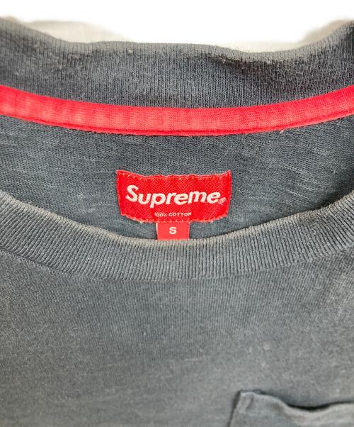 SUPREME（シュプリーム）Supreme (シュプリーム) S/S pocket tee ブラック サイズ:Ｓの古着・服飾アイテム