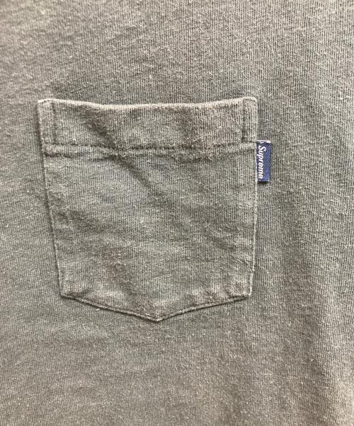 SUPREME（シュプリーム）Supreme (シュプリーム) S/S pocket tee ブラック サイズ:Ｓの古着・服飾アイテム