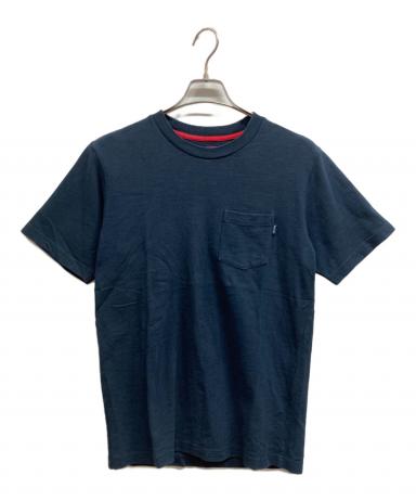 中古・古着通販】SUPREME (シュプリーム) S/S pocket tee ネイビー