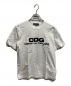 GOOD DESIGN SHOP COMME des GARCONSグッドデザインショップ コムデギャルソン）の古着「ロゴTシャツ」｜ホワイト