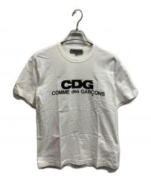 GOOD DESIGN SHOP COMME des GARCONS（グッドデザインショップ コムデギャルソン）の古着「ロゴTシャツ」｜ホワイト