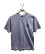 stussyステューシー）の古着「プリントTシャツ」｜ブルー