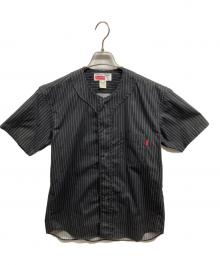 SUPREME×COMME des GARCONS SHIRT（シュプリーム×コムデギャルソンシャツ）の古着「baseball shirt」｜ブラック