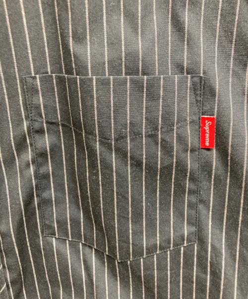 SUPREME（シュプリーム）Supreme (シュプリーム) COMME des GARCONS SHIRT (コムデギャルソンシャツ) baseball shirt ブラック サイズ:Ｓの古着・服飾アイテム