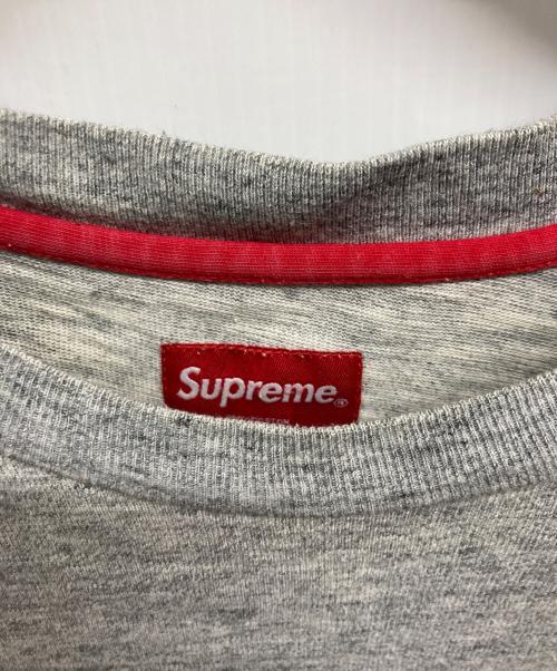 SUPREME（シュプリーム）Supreme (シュプリーム) S/S pocket tee グレー サイズ:Ｓの古着・服飾アイテム