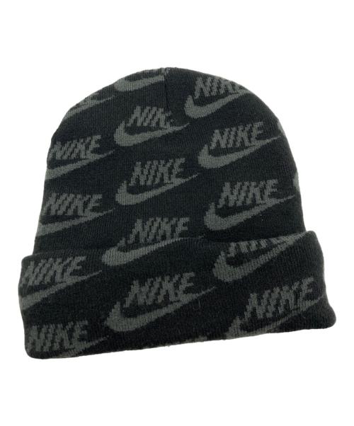 SUPREME（シュプリーム）Supreme (シュプリーム) NIKE (ナイキ) Jacquard Logos Beanie/Supreme/NIKE ブラックの古着・服飾アイテム