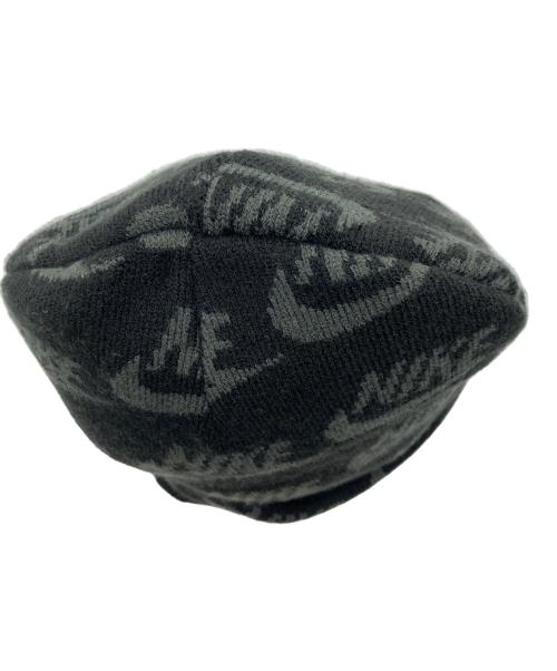 SUPREME（シュプリーム）Supreme (シュプリーム) NIKE (ナイキ) Jacquard Logos Beanie/Supreme/NIKE ブラックの古着・服飾アイテム