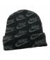 Supreme (シュプリーム) NIKE (ナイキ) Jacquard Logos Beanie/Supreme/NIKE ブラック：8000円