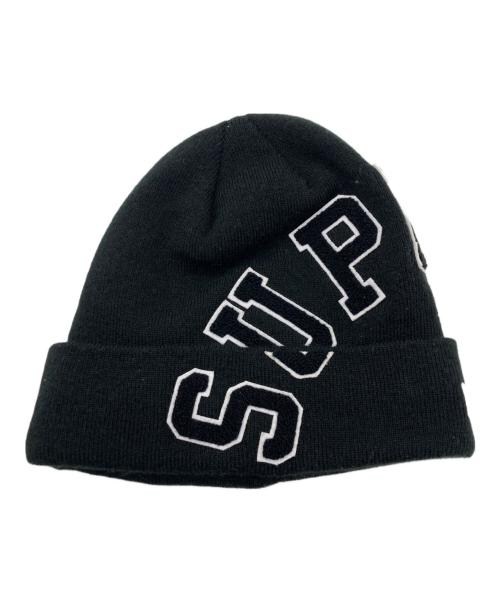 SUPREME（シュプリーム）Supreme (シュプリーム) New Era (ニューエラ) ニット帽/Supreme/New Era ブラックの古着・服飾アイテム