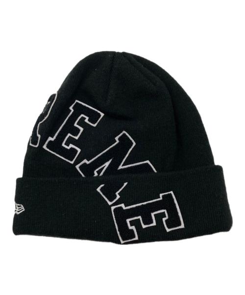 SUPREME（シュプリーム）Supreme (シュプリーム) New Era (ニューエラ) ニット帽/Supreme/New Era ブラックの古着・服飾アイテム
