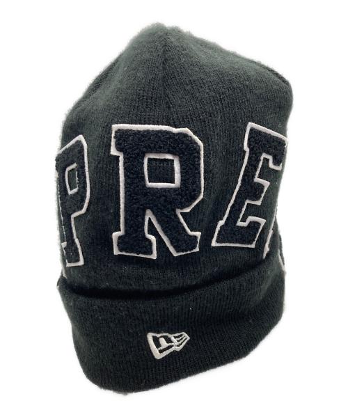SUPREME（シュプリーム）Supreme (シュプリーム) New Era (ニューエラ) ニット帽/Supreme/New Era ブラックの古着・服飾アイテム