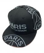 New Era×Paris Saint-Germainニューエラ×パリサンジェルマン）の古着「キャップ/New Eraキャップ」｜ブラック