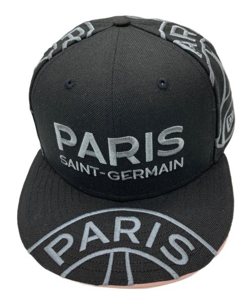 New Era（ニューエラ）New Era (ニューエラ) PARIS SAINT-GERMAIN (パリサンジェルマン) キャップ/	New Eraキャップ ブラックの古着・服飾アイテム