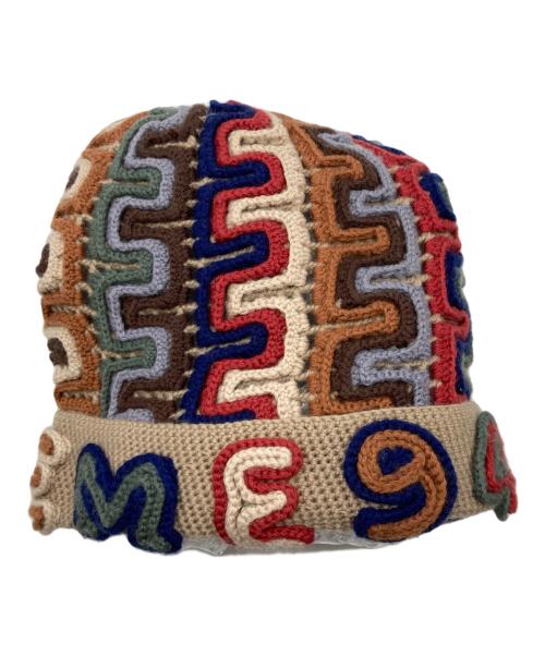 SUPREME（シュプリーム）Supreme (シュプリーム) Yarn Applique Beanie Khaki/Supremeニット帽 ベージュの古着・服飾アイテム