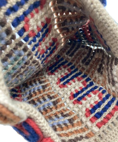 SUPREME（シュプリーム）Supreme (シュプリーム) Yarn Applique Beanie Khaki/Supremeニット帽 ベージュの古着・服飾アイテム