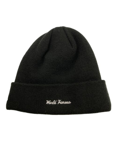 New Era（ニューエラ）New Era (ニューエラ) Supreme (シュプリーム) ニット帽/Supreme/New Era ブラックの古着・服飾アイテム