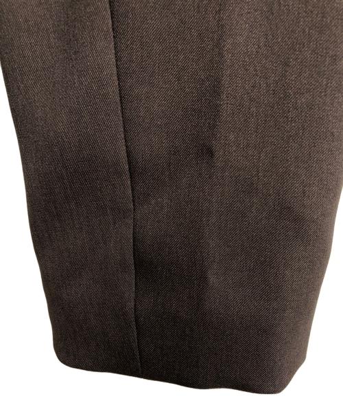 Snidel（スナイデル）Snidel (スナイデル) ノーカラージャケット ブラウン サイズ:FREEの古着・服飾アイテム