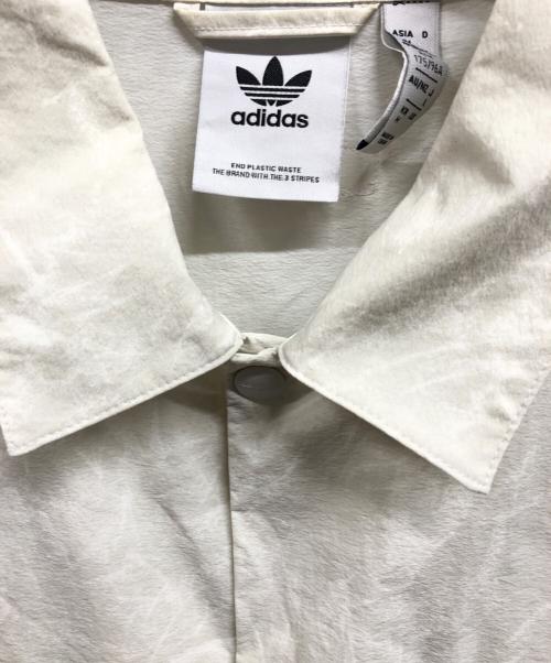 adidas（アディダス）adidas (アディダス) インモーション コーチジャケット アイボリー サイズ:Mの古着・服飾アイテム